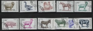 BULGARIA,    3581-3591   USED  SET