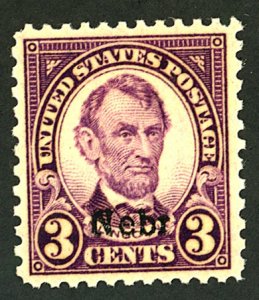 U.S. #672 MINT OG NH