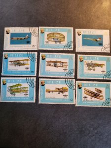 Stamps Belize 440-8 used