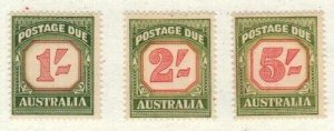 Australia Scott J81-3 Mint hinged [TH486]