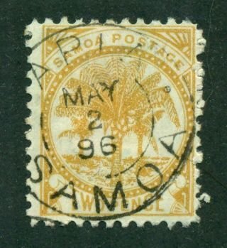 Samoa 1896 #13f U SCV (2024) = $20.00