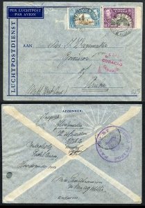 Trinidad and Tobago KGVI Censored cover