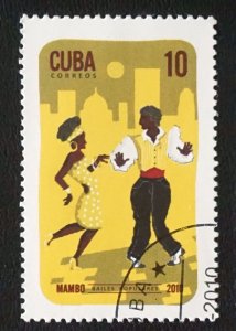 CUBA Sc# 5214  CUBAN DANCES Mambo  10c  2011 used cto