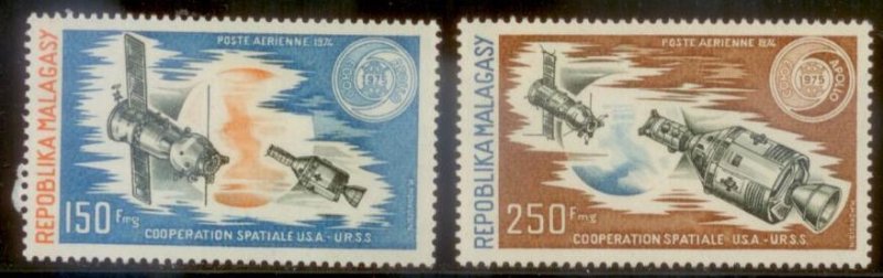 Malagasy 1974 SC#  C131-2 MNH
