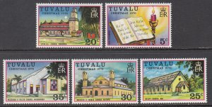 Tuvalu 38-42 Christmas MNH VF