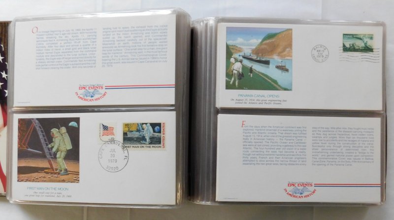 Epic Events American History Fleetwood 50 Event Covers in Album 1979 1980