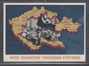 WWII  Third Reich Propaganda Postcard