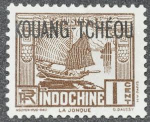 French Offices Abroad - Kwangchowan Scott #104 - UNUSED