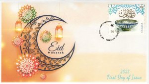 CA23-008, 2023, EID, First Day of Issue, Pictorial Postmark, Toronto ON, Holiday