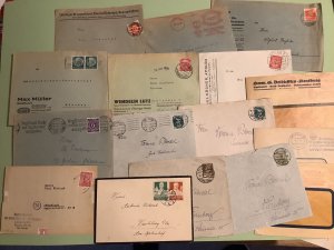 Germany collection of  16 vintage postal items Ref A868
