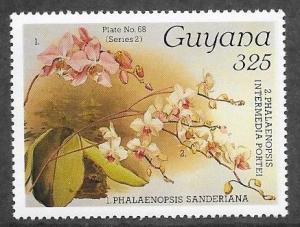 GUYANA Orchid Sc#1283 Mint Never Hinged