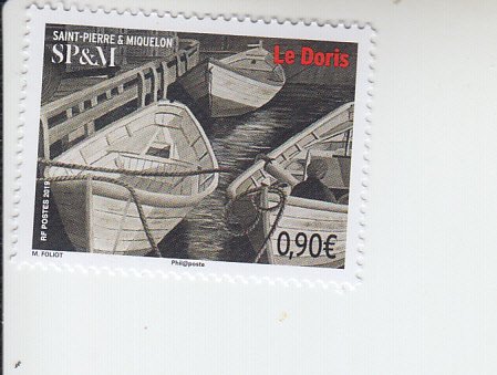 2019 Saint Pierre & Miquelon Dories (Scott 1075) MNH