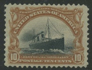 #299 XF-SUPERB UNUSED GEM WITH SMALL TEAR AT RIGHT MARGIN AU1105