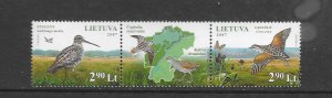 BIRDS - LITHUANIA #848 (A)   MNH