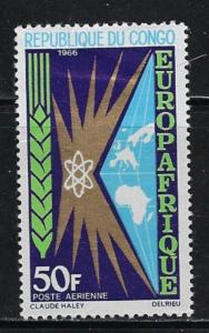 PR of Congo C38 Hinged  1966 issue