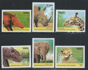 GUINEA SC# 1389-94 FVF/MNH 1997