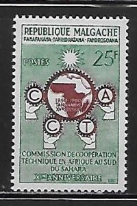 Malagasy Madagascar 317 1960 C.C.T.A. single MNH