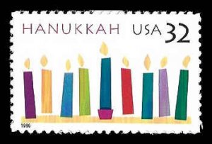 PCBstamps   US #3118 32c Hanukkah, MNH, (7)