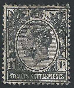 Straits Settlements #150 1c King George V