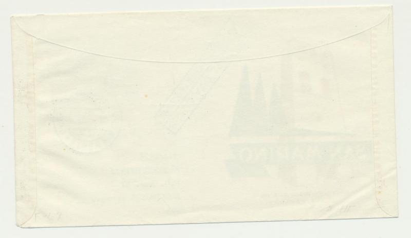 SAN MARINO SCARCE 1958, 500L PANORAMIC VIEW ISSUE ON FIRST DAY COVER (SEE BELOW) 