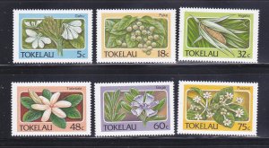 Tokelau 138-143 Set MNH Flowers