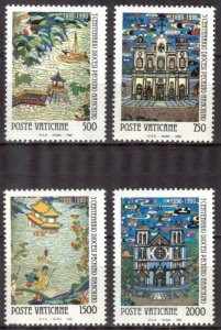 Vatican 1990 Diocese of Beijing - Nanking Mi. 1010/13 MNH