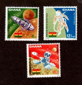 Ghana # 305-307 Mint!