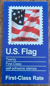 US #BK290 MNH Booklet of 20 #S11111 “Old Glory” Flag (.37) SCV $22.00 L42