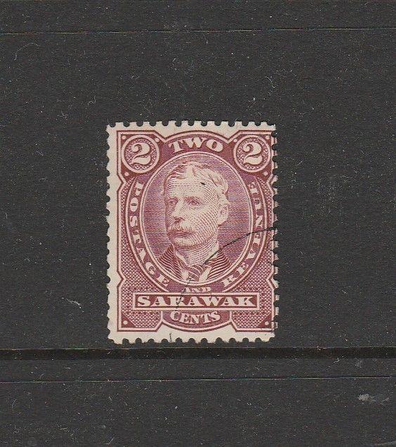 Sarawak 1895 2c Brown Red VFU/CTO SG 28