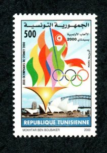 2000 - Tunisia - Olympic Games - Sydney, Australia 2000 - Complete set 1v- MNH** 