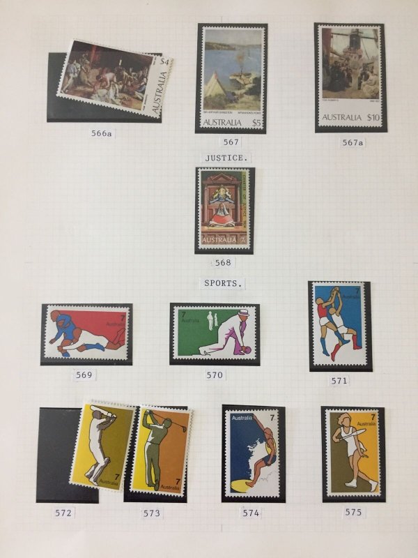 AUSTRALIA 1970s MNH To $10 Wildlife (Aprx 120)Apr1947 