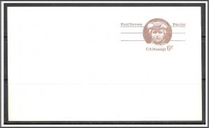US #UX58 Postal Card Paul Revere Unused