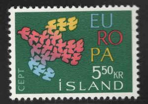 ICELAND Scott 340 MNH** 1961 Europa stamp