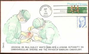 #2170 Paul Dudley White MD Combo C & C FDC