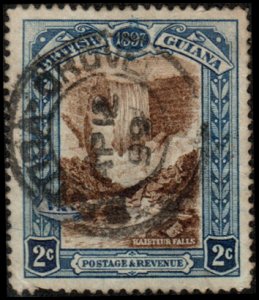 British Guiana 153 - Used - 2c Kaieteur Falls (1898) (cv $5.45)