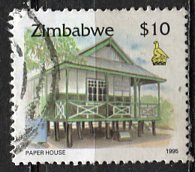 Zimbabwe; 1995: Sc. # 735: Used Single Stamp