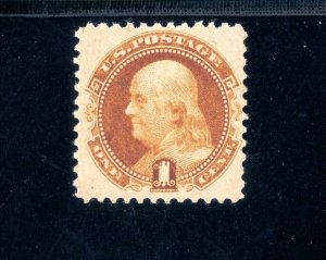 USAstamps Unused US 1880 Pictorial No Grill Re-Issue Scott 133 OG MLH SCV $375