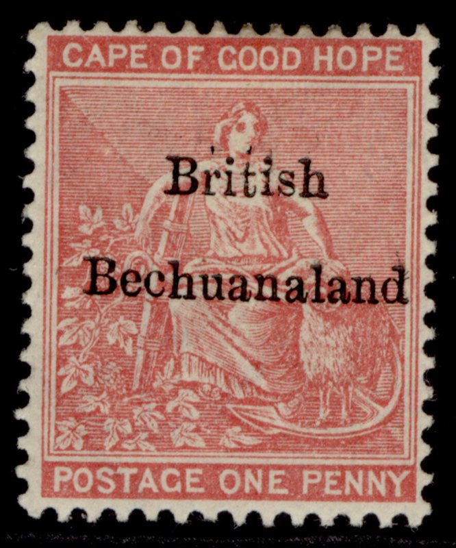 BRITISH BECHUANALAND QV SG5, 1d rose-red, M MINT. Cat £27.