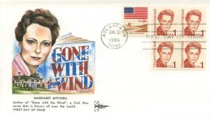 1986 Margaret Mitchell - Writer 2168 Gill Craft FDC