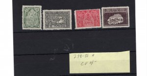 Armenia #278-281 MH - Stamp - CAT VALUE $4.00