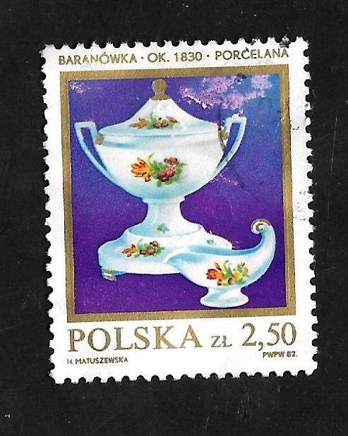 Poland 1982 - U - Filler - Scott #2504