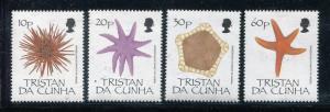 Tristan da Cunha 476-479 MNH Marine Life Echinoderms 1990 x18860