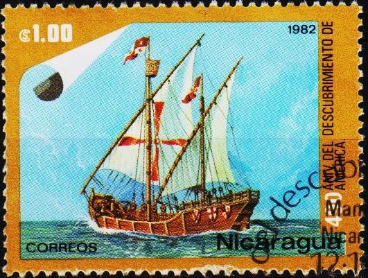 Nicaragua. 1982 1cor S.G.2408  Fine Used