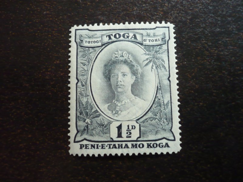 Stamps - Tonga - Scott# 54 - Mint Hinged Part Set of 1 Stamp