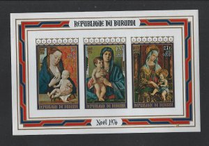 Burundi souvenir sheet mnh sc  506a