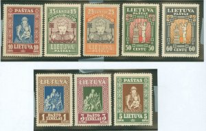 Lithuania #277c-277k  Single (Complete Set)