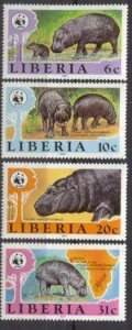 Liberia Mi.1315-18 MNH WWF-84