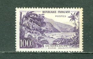 FRANCE 1959  GUADELOUPE #909 MINT NO THINS
