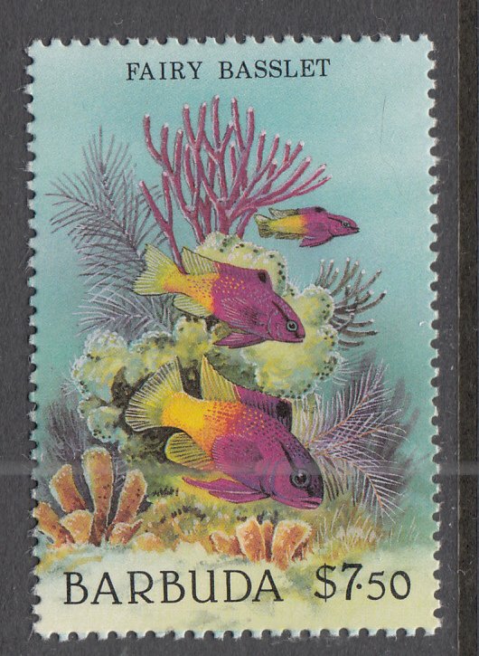 Barbuda 888 Marine Life MNH VF