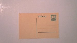 GERMAN NEW GUINEA POSTAL CARD MINT ENTIRE